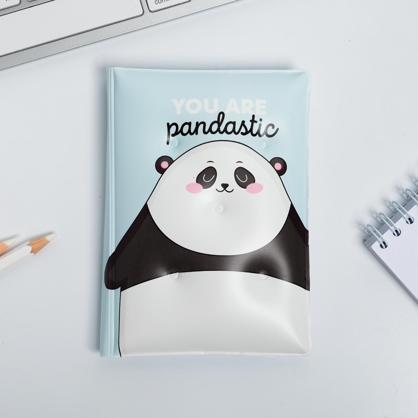 Набор ArtFox «Pandastic winter!». Паспортная обложка-облачко и ежедневник-облачко - фото 8