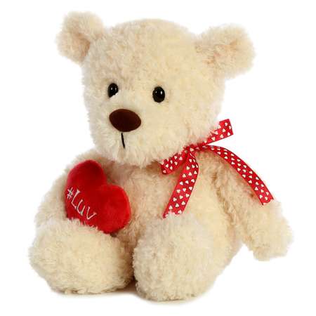 Мягкая игрушка Aurora Медведь с сердечком