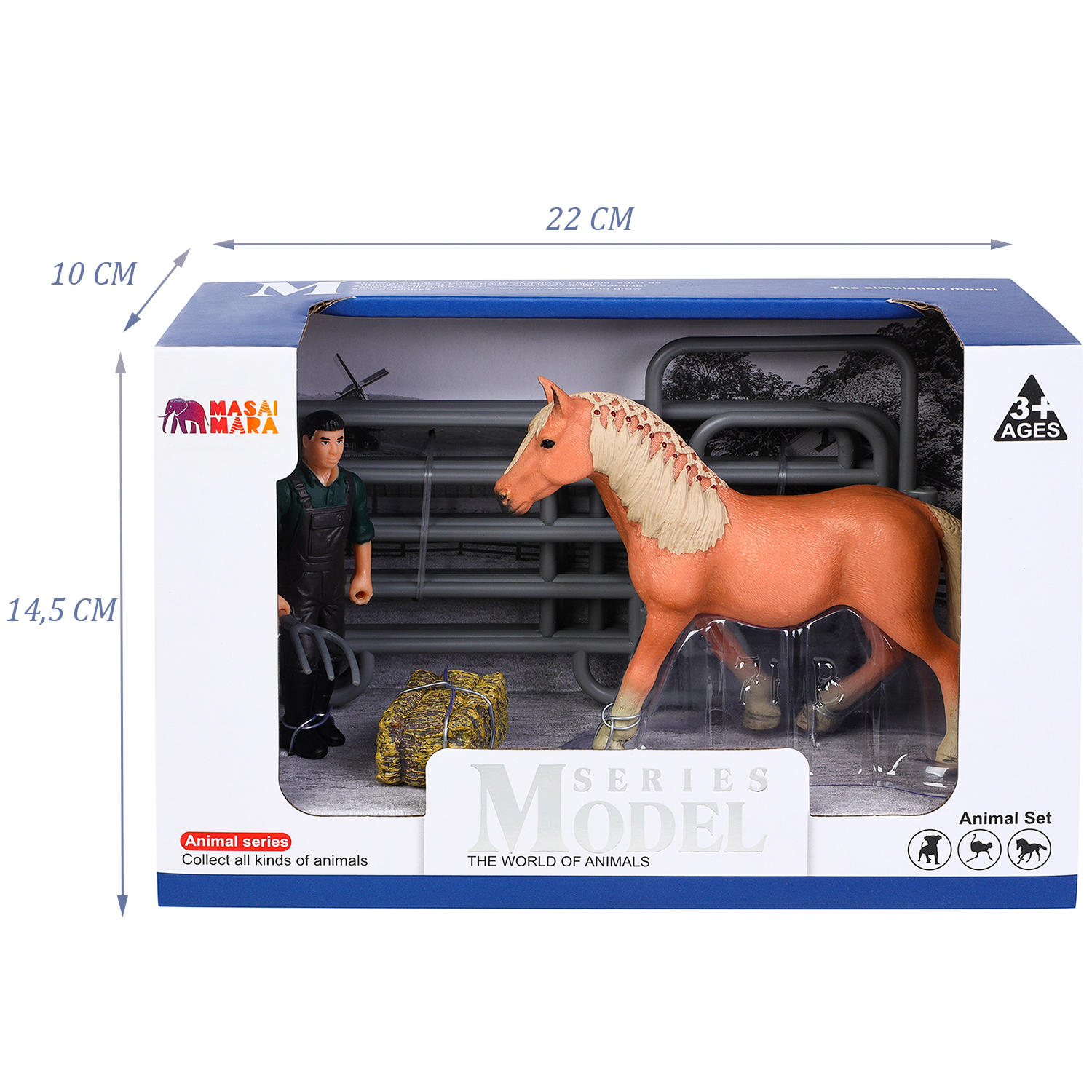 Игрушка фигурка Masai Mara Авелинская Мир лошадей MM214-319 - фото 7