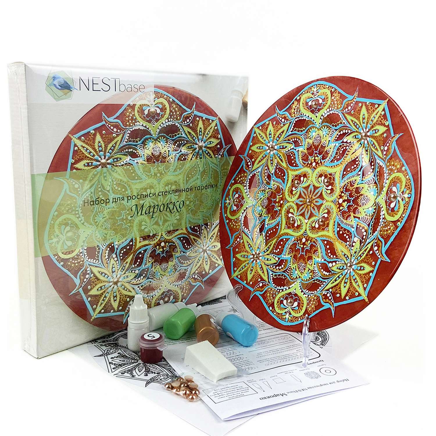 Набор для росписи тарелки NESTbase Марокко - фото 1