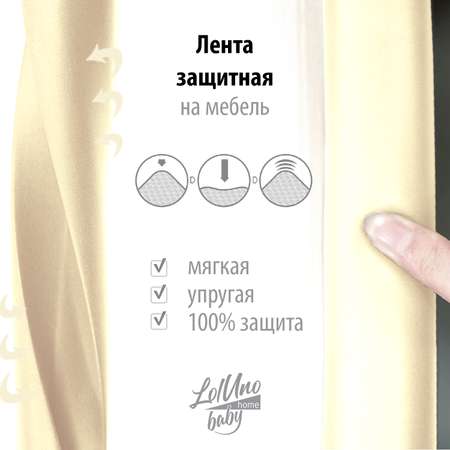 Лента на углы LolUno Home baby 4 м