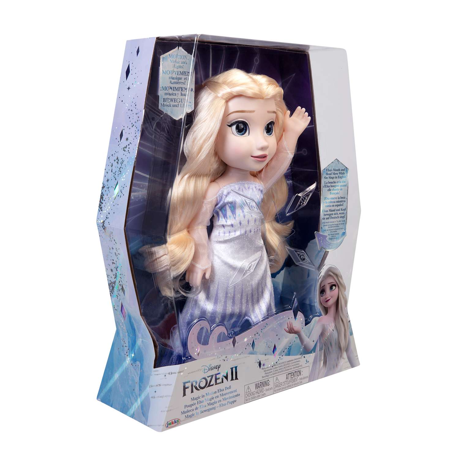 Кукла Disney Frozen Эльза Волшебство в движении 210334 210334 - фото 4