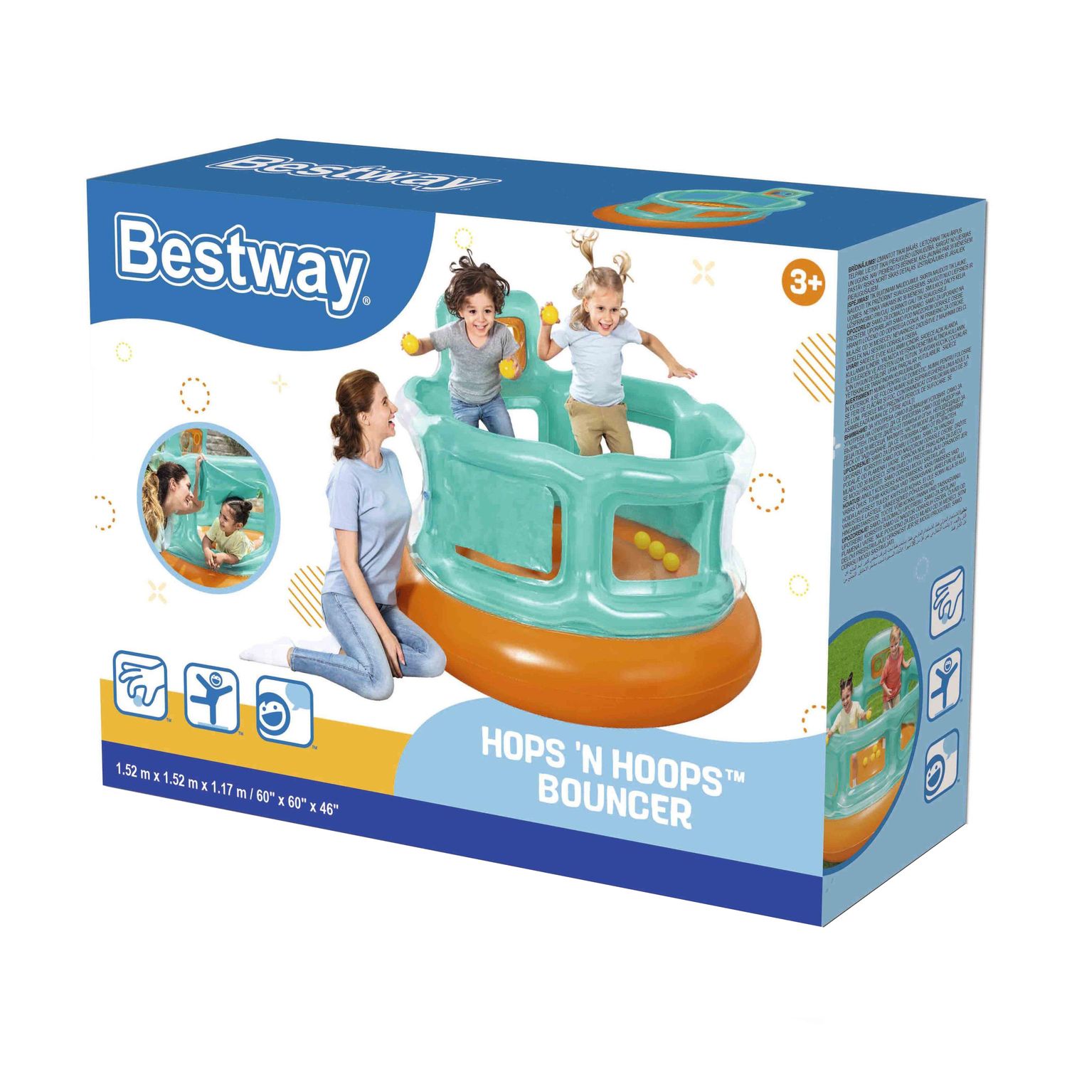 Bestway 52344 надувной батут