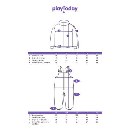 Куртка и полукомбинезон PlayToday