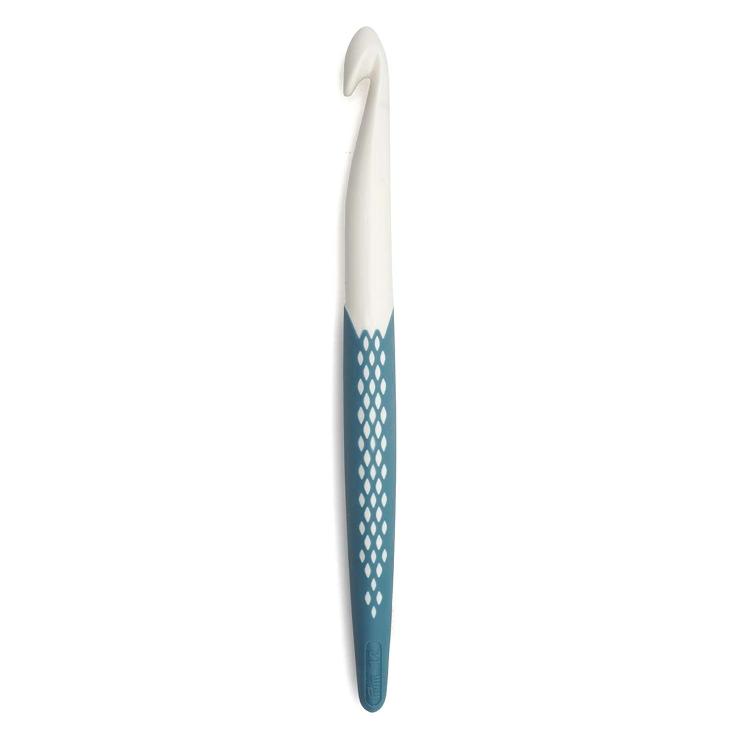 Крючок для вязания Prym эргономичный с прорезиненной ручкой удобный легкий 12 мм 18 см Ergonomics 218493 - фото 6