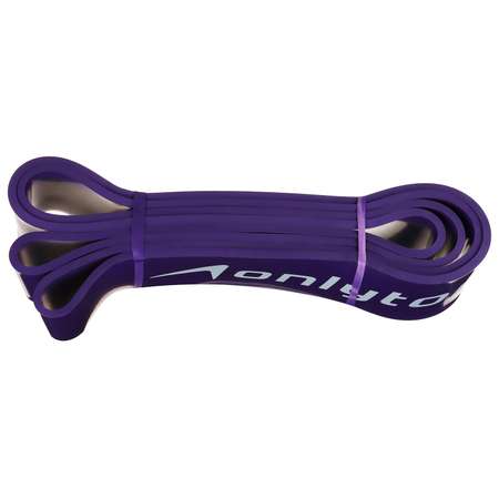 Эспандер ленточный ONLITOP многофункциональный. 23-68 кг. 208 х 6.4 х 0.5 см. цвет фиолетовый