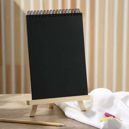Скетчбук ARTLAVKA с черными листами А5 20 листов 160 г/м2 «Рождение Венеры»