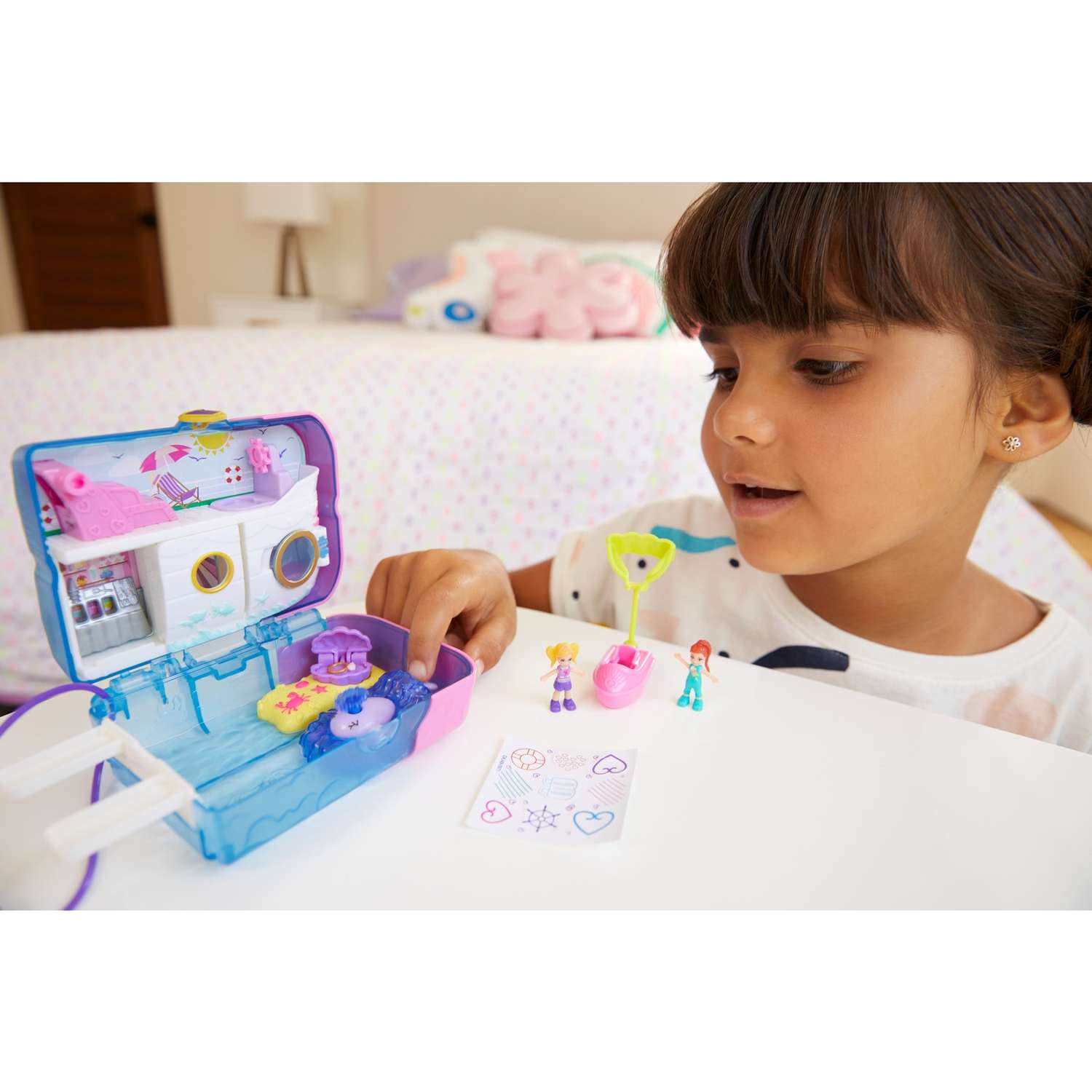 Набор игровой POLLY POCKET Круизный лайнер GKJ49 FRY35 - фото 8