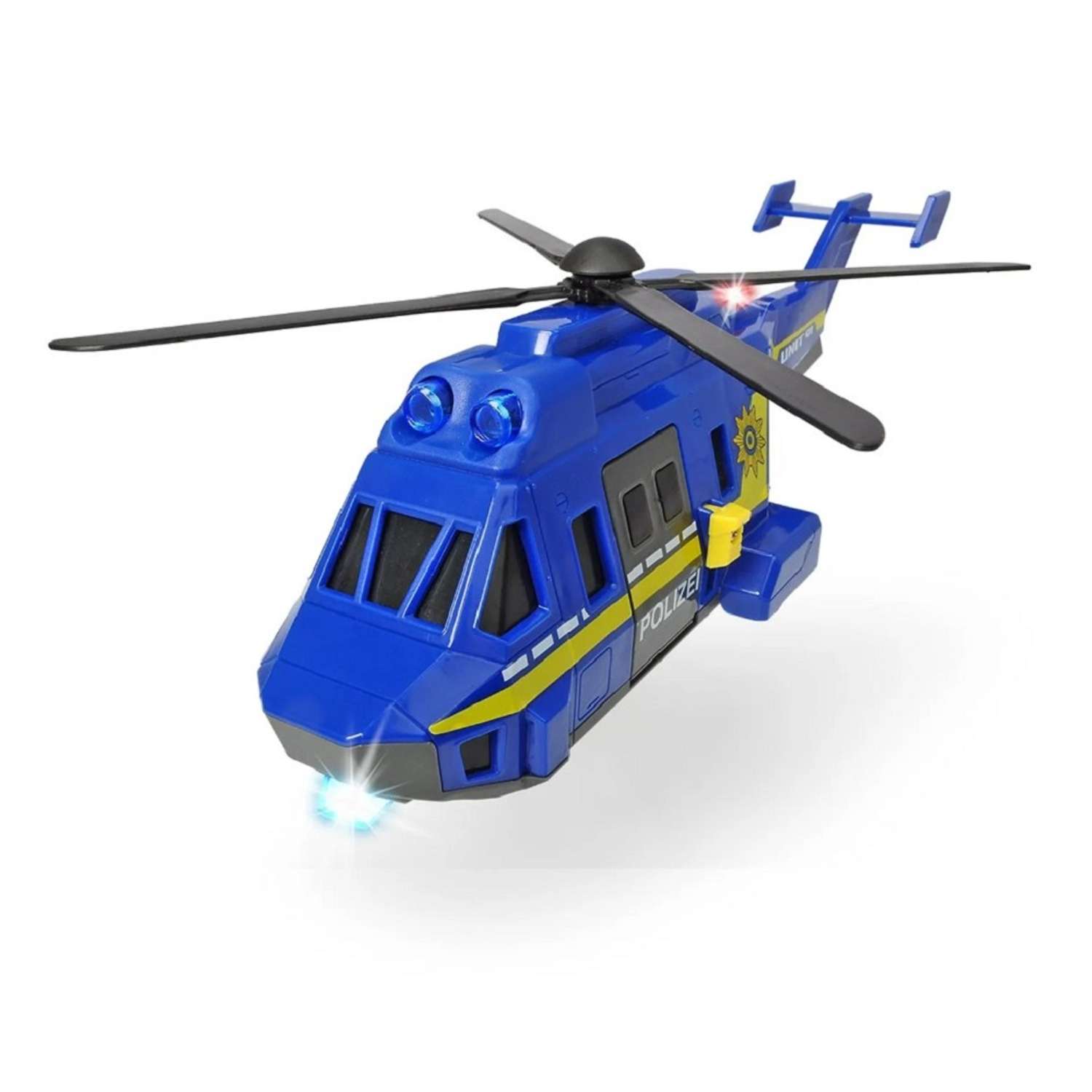 Полицейский вертолет DICKIE со светом и звуком 26 см 3714009 - фото 1