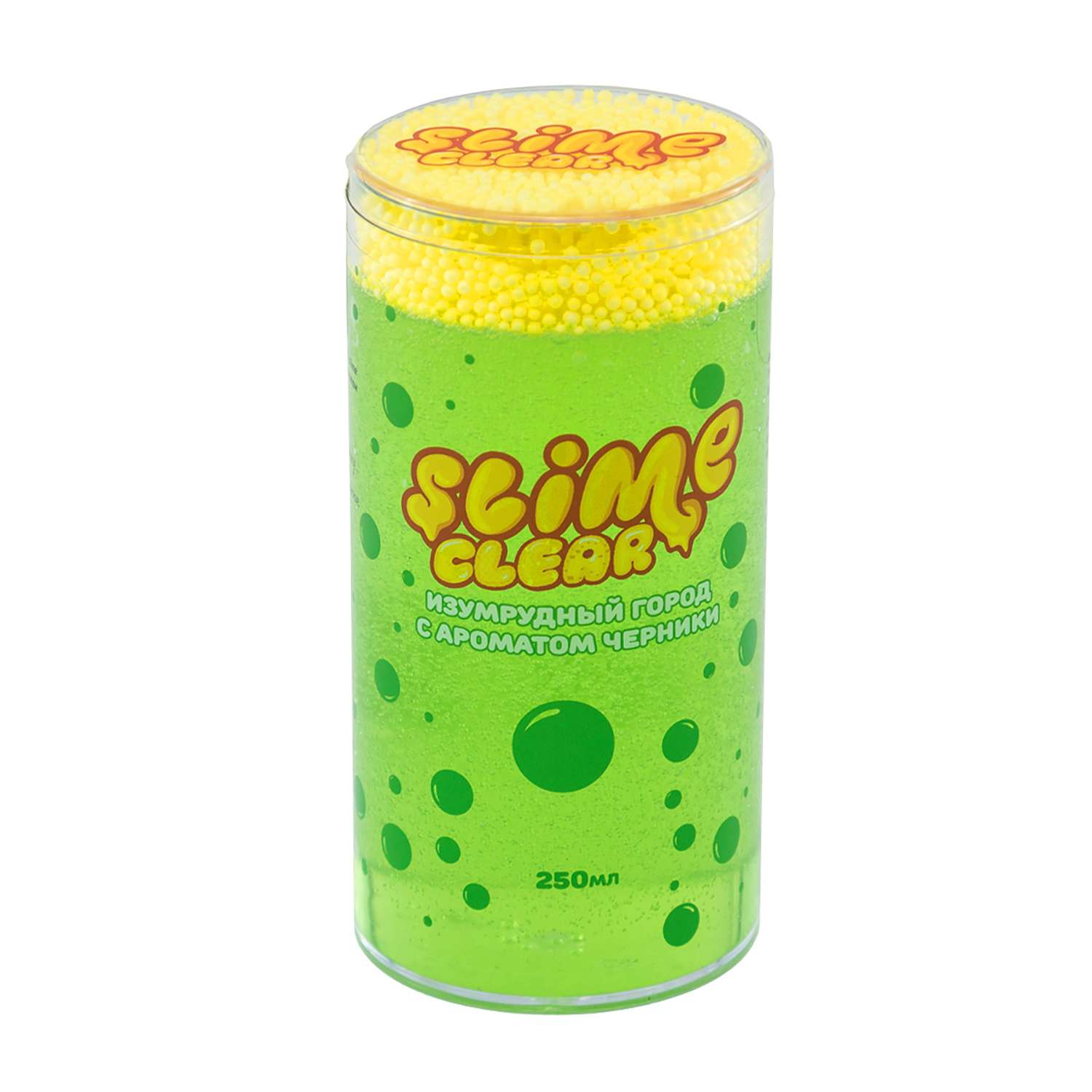 Лизун Slime Ninja Clear аромат черники 250г S130-35 - фото 1