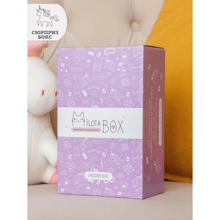 Подарочный бокс для девочки iLikeGift Milota Box mini единорог