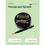 Помада для бровей EVELINE Eyebrow pomade тон soft brown