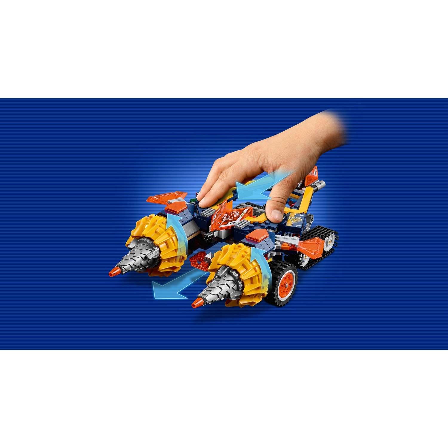Конструктор LEGO Nexo Knights Бур-машина Акселя (70354) - фото 9