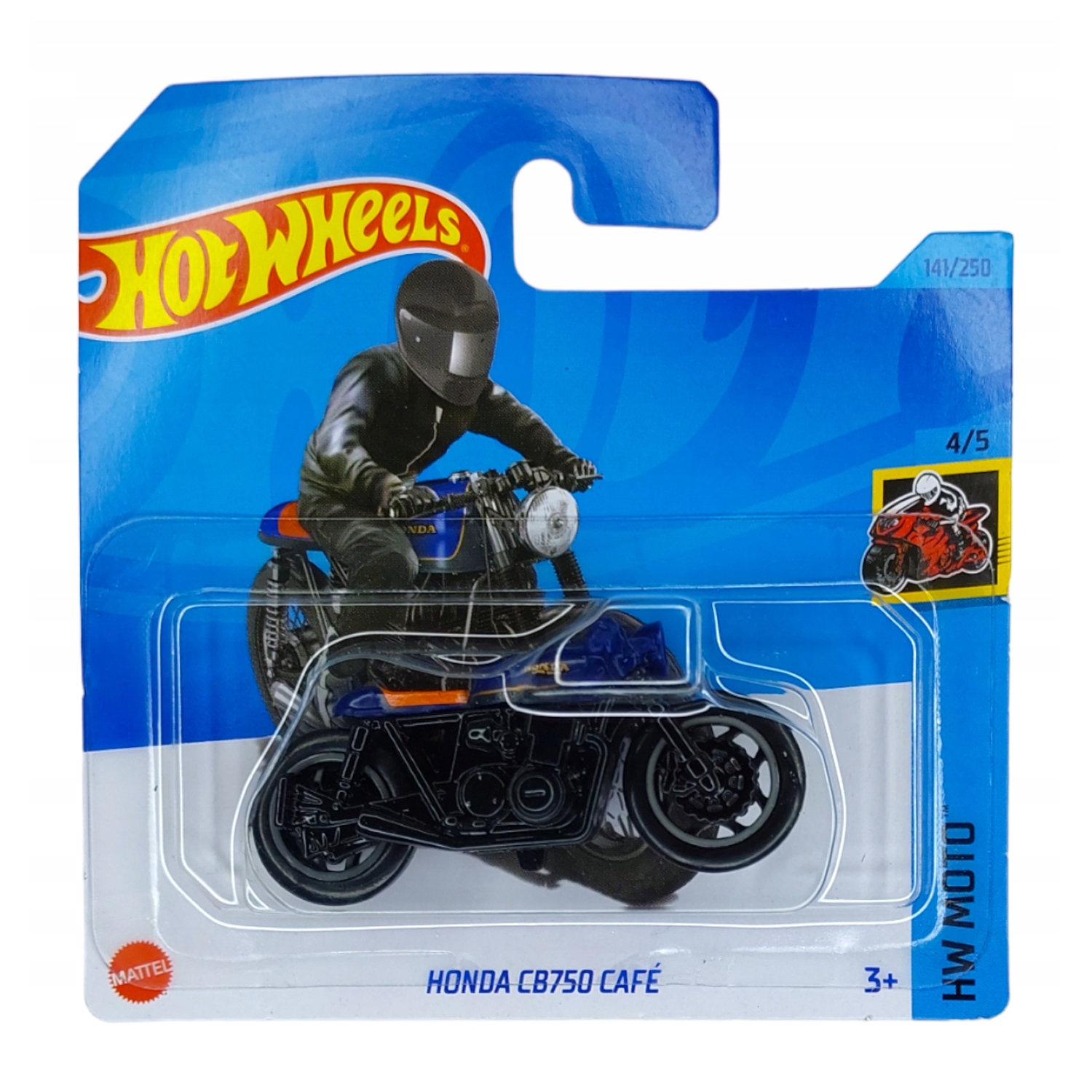 Игрушечный мотоцикл Hot Wheels honda cb 750 cafе купить по цене 349 ₽ в  интернет-магазине Детский мир