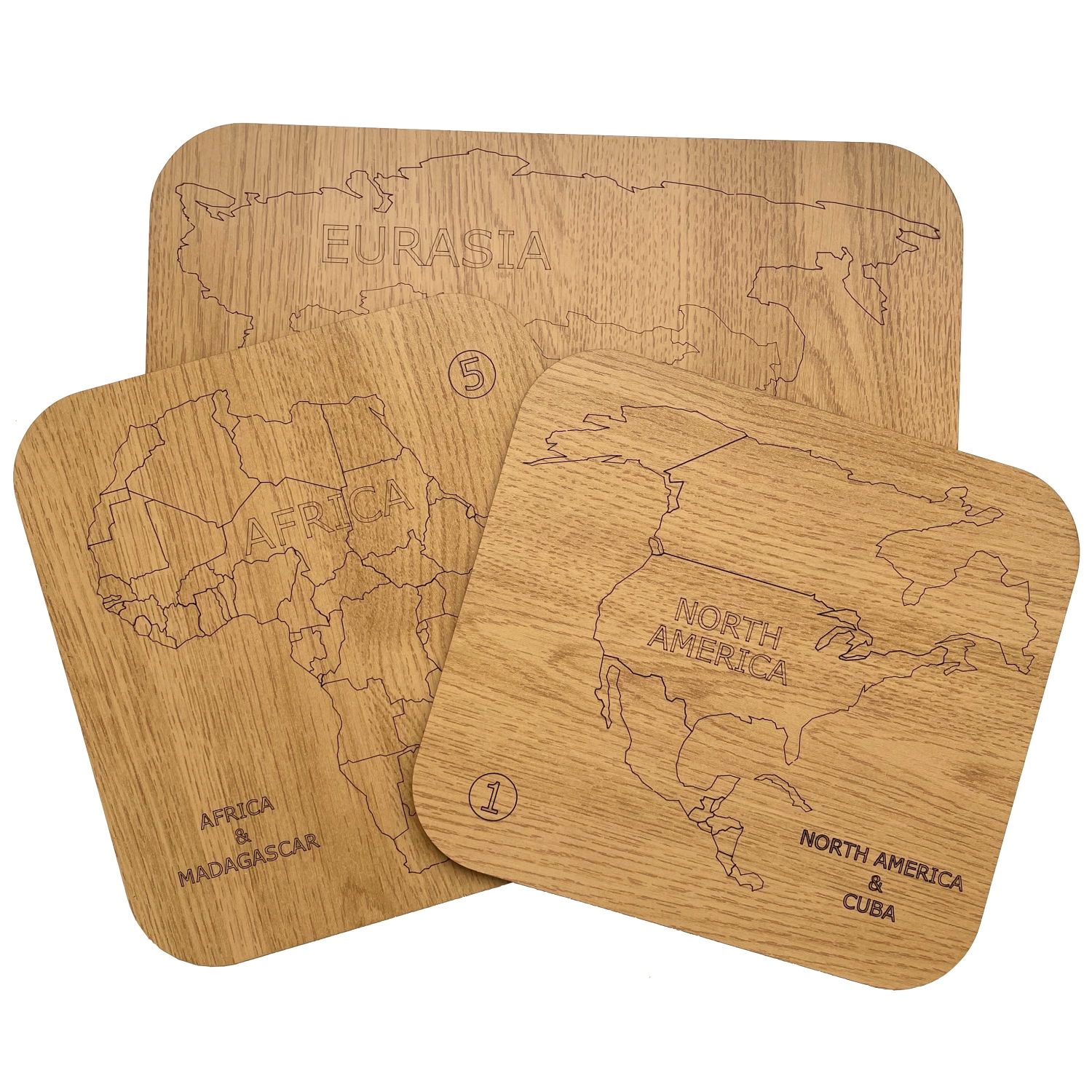 Карта мира настенная Afi Design деревянная с гравировкой континентов и Антарктидой 80х40 см дуб - фото 8