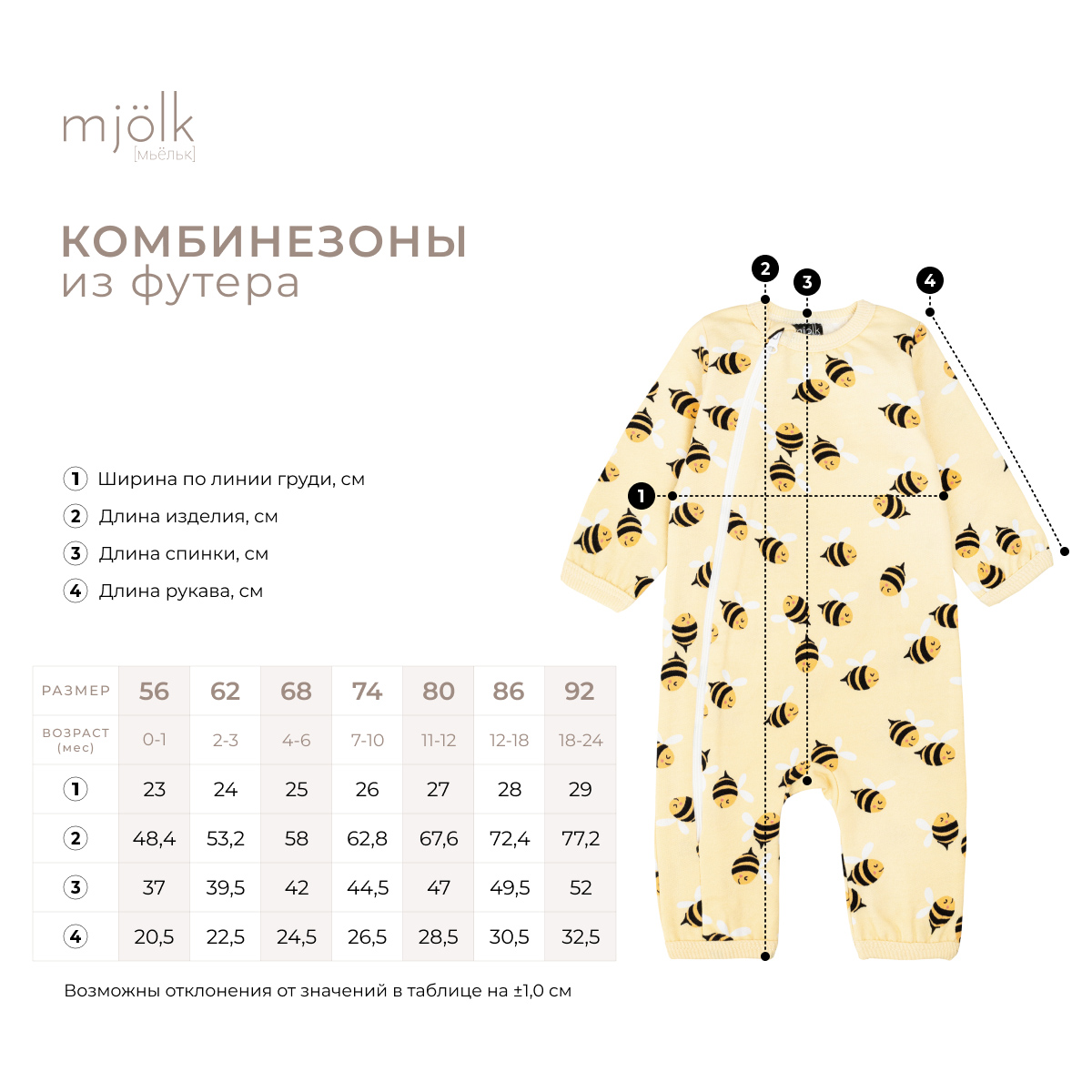 Комбинезон Mjolk 6956524 - фото 3