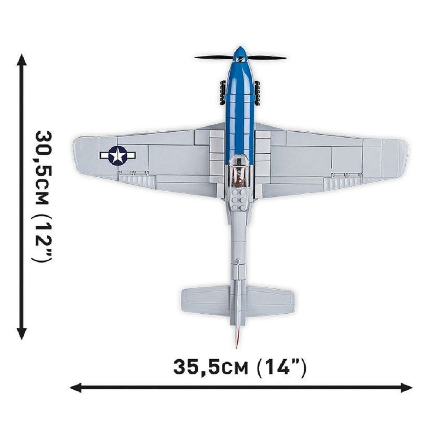 Конструктор COBI Самолет P-51D Mustang - фото 10
