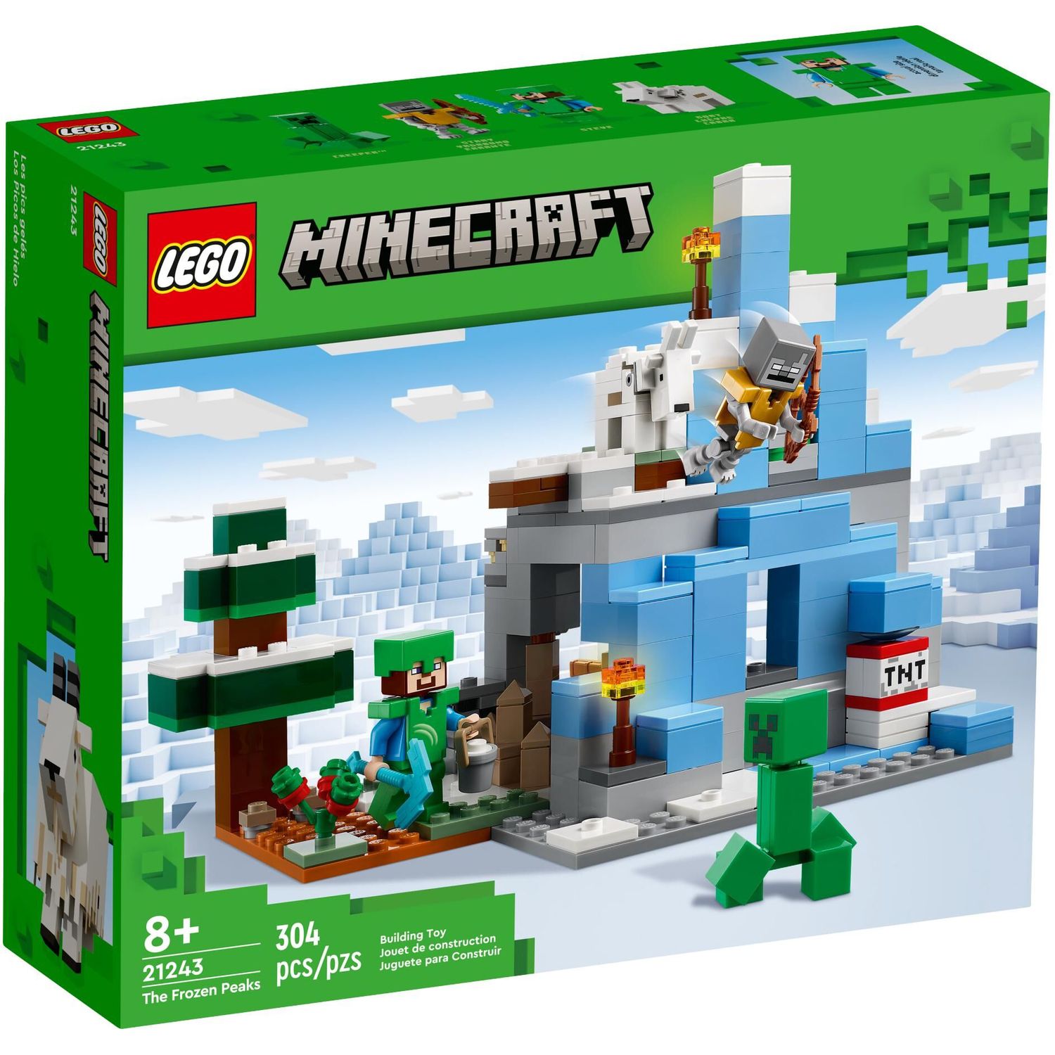 Конструктор LEGO Minecraft: Ледяные вершины 21243