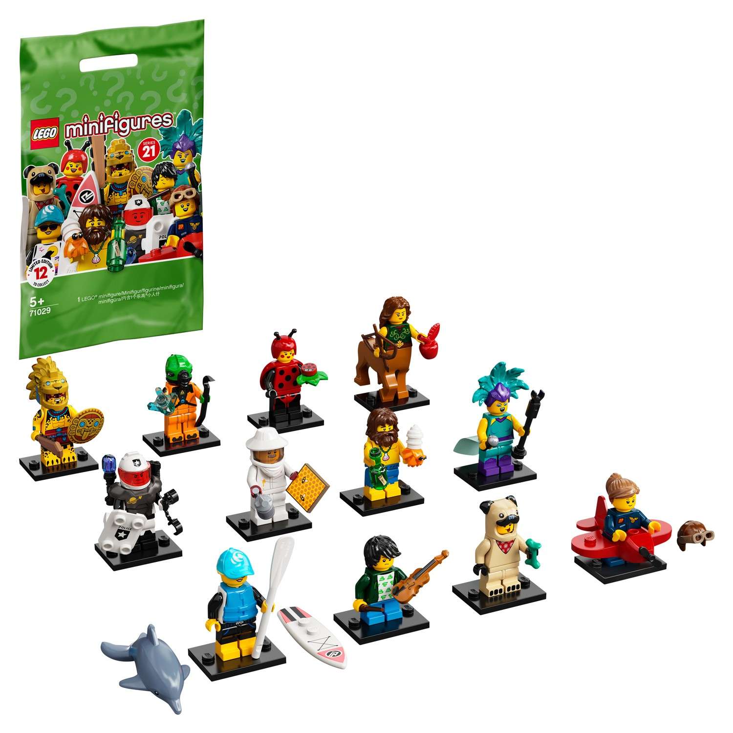 Конструктор LEGO Minifigures Минифигурки Серия 21 71029 - фото 1