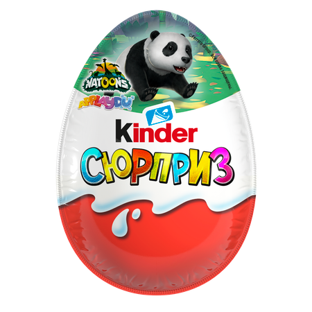 Яйцо шоколадное Kinder Сюрприз лицензия 20г