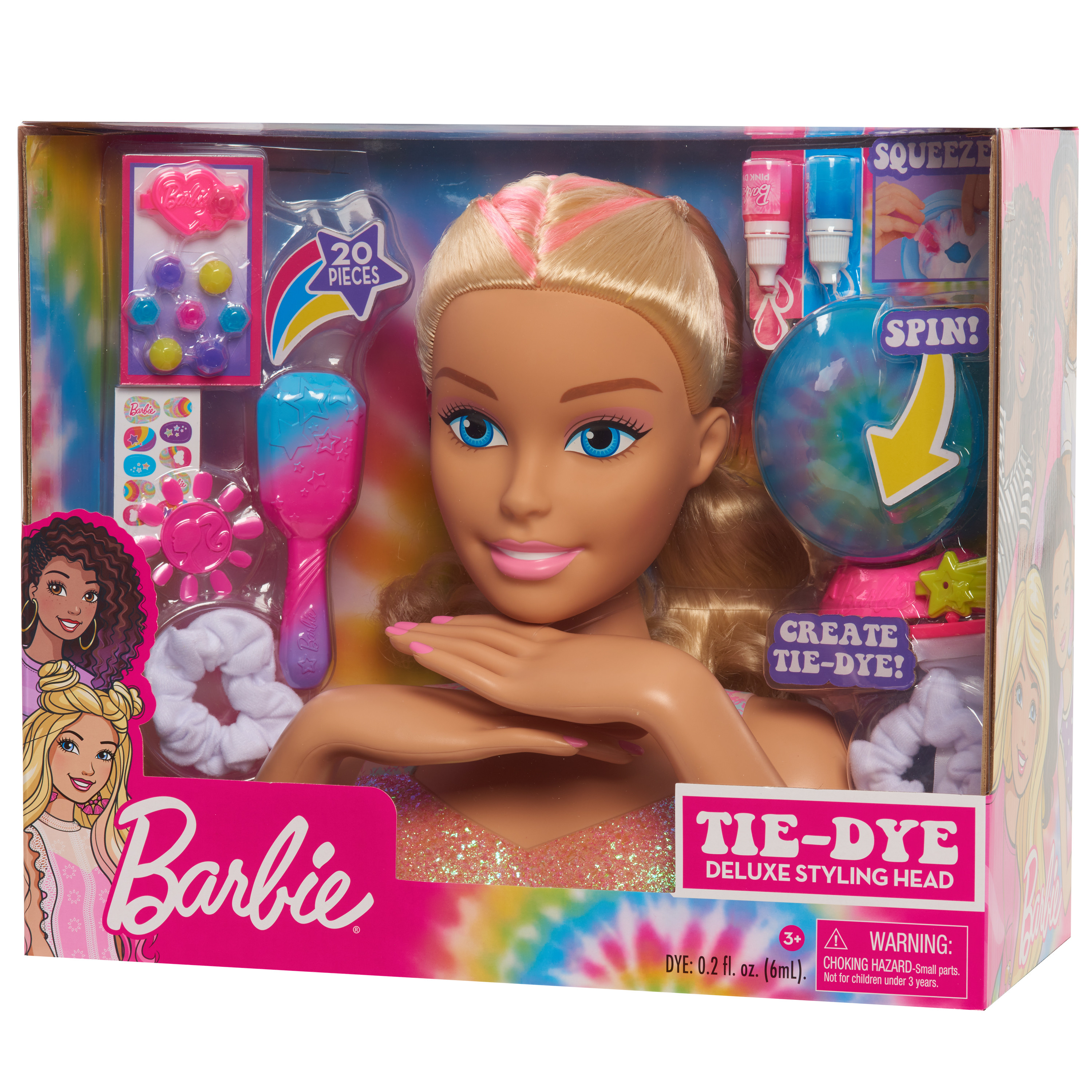 Торс для создания причесок Barbie Делюкс 63651 купить по цене 2999 ₽ в  интернет-магазине Детский мир