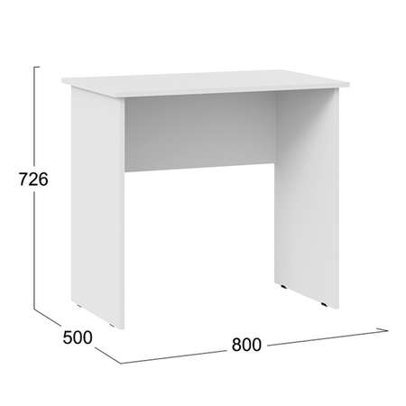 Стол письменный Мебель ТриЯ Белый Ясень Тип 14 800