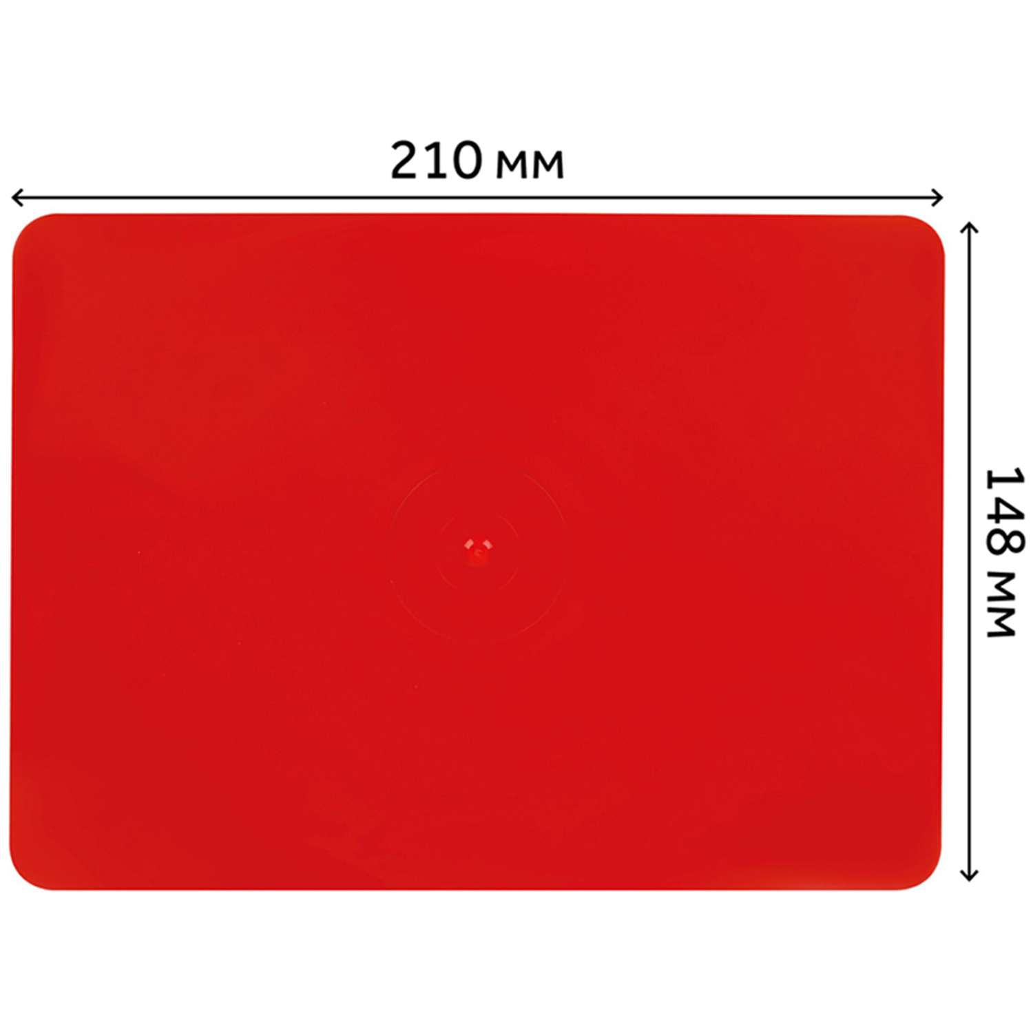 Доска для лепки Гамма А5+2 стека пластик красный - фото 3
