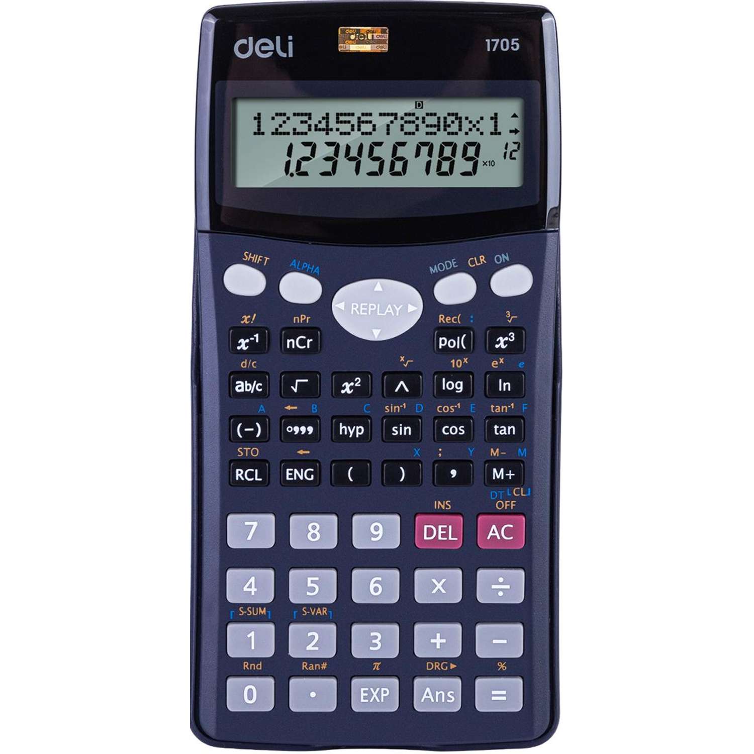 Калькулятор Deli E1705 - фото 1