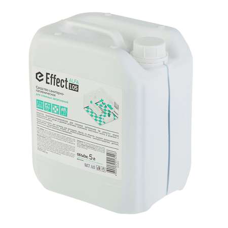 Чистящее средство Effect Alfa 105 санитарно-гигиеническое для сложных загрязнений 5л