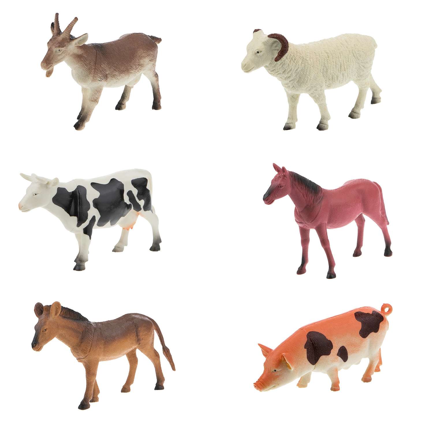 Набор игровой 1Toy В мире животных Ферма 6предметов Т50554 - фото 1