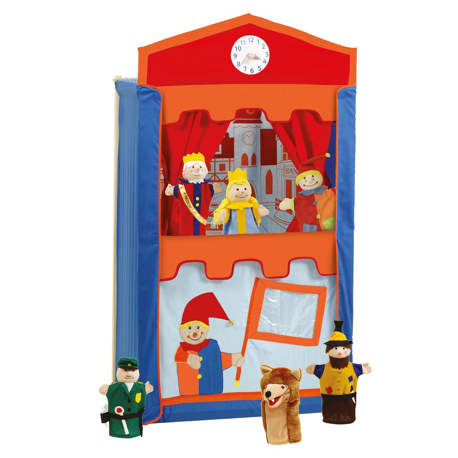 Кукольный театр Roba детский игровой с перчаточными куклами 6 шт в комплекте - фото 11