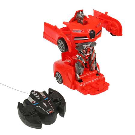 Игрушка Технодрайв Робот трансформирующийся в машину Радиоуправляемая 357924