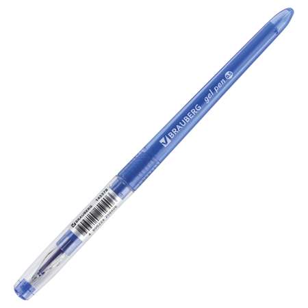 Ручки гелевые Brauberg 12 штук синие