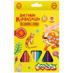 Набор карандашей Каляка-Маляка Премиум утолщенные 18цветов КМКМ18
