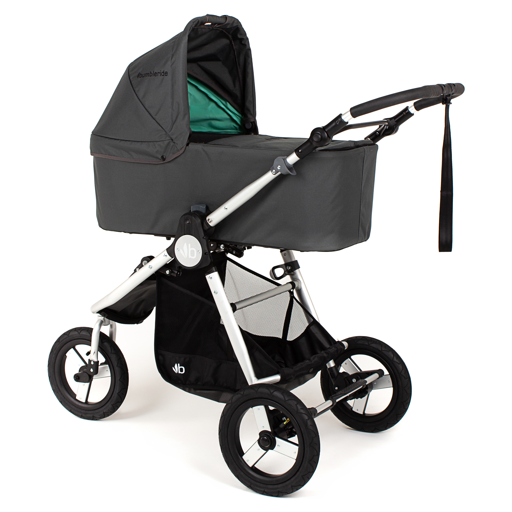 Люлька Bumbleride Bassinet Indie and Speed Dawn Grey Mint BAS-55DGM - фото 12