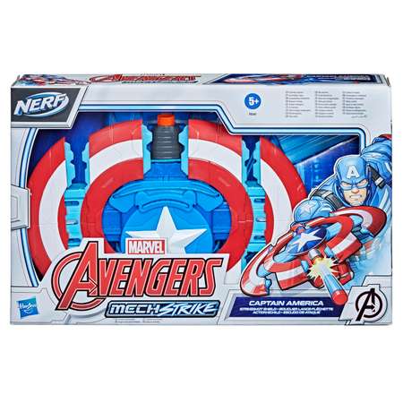 Игрушка Marvel Экипировка на руку Nerf Капитан Америка F0265EU4