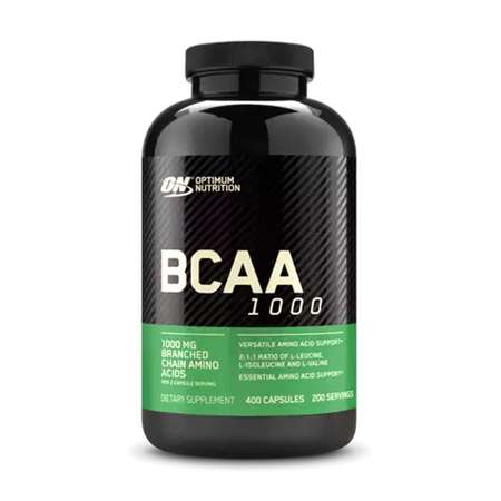Аминокислоты Optimum Nutrition BCAA 1000 400 капсул