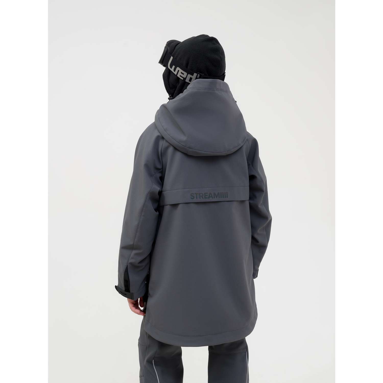 Куртка Sherysheff Куртка-анорак В22143 Серый - фото 2