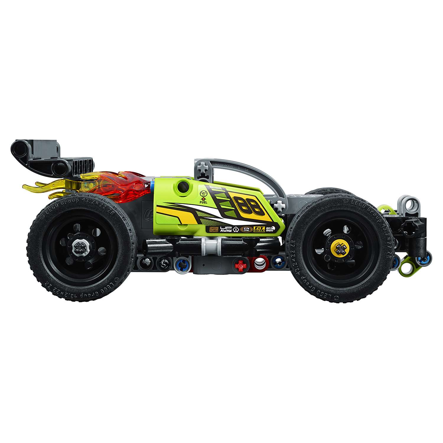 Конструктор LEGO Зеленый гоночный автомобиль Technic (42072) - фото 15