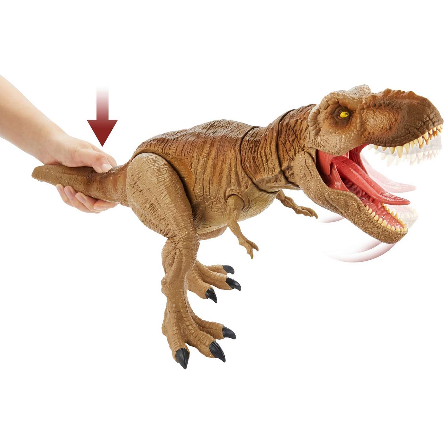 Фигурка Jurassic World Рычащий Ти-Рекс GJT60 - фото 5