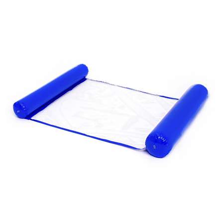 Надувной гамак для плавания Solmax синий 125х70 см
