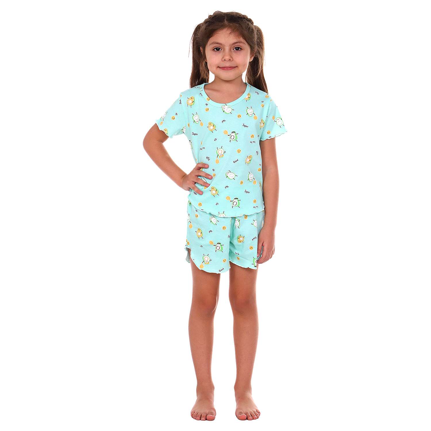 Пижама Детская Одежда 0410КД2/мятный - фото 1