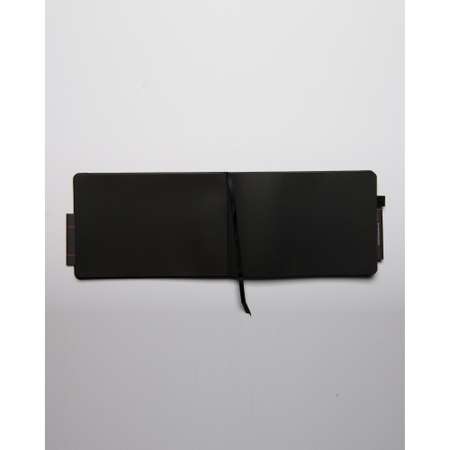 Скетчбук Sakura 140 г/кв.м 21х14.8 см 80 листов черного цвета Твердая черная обложка