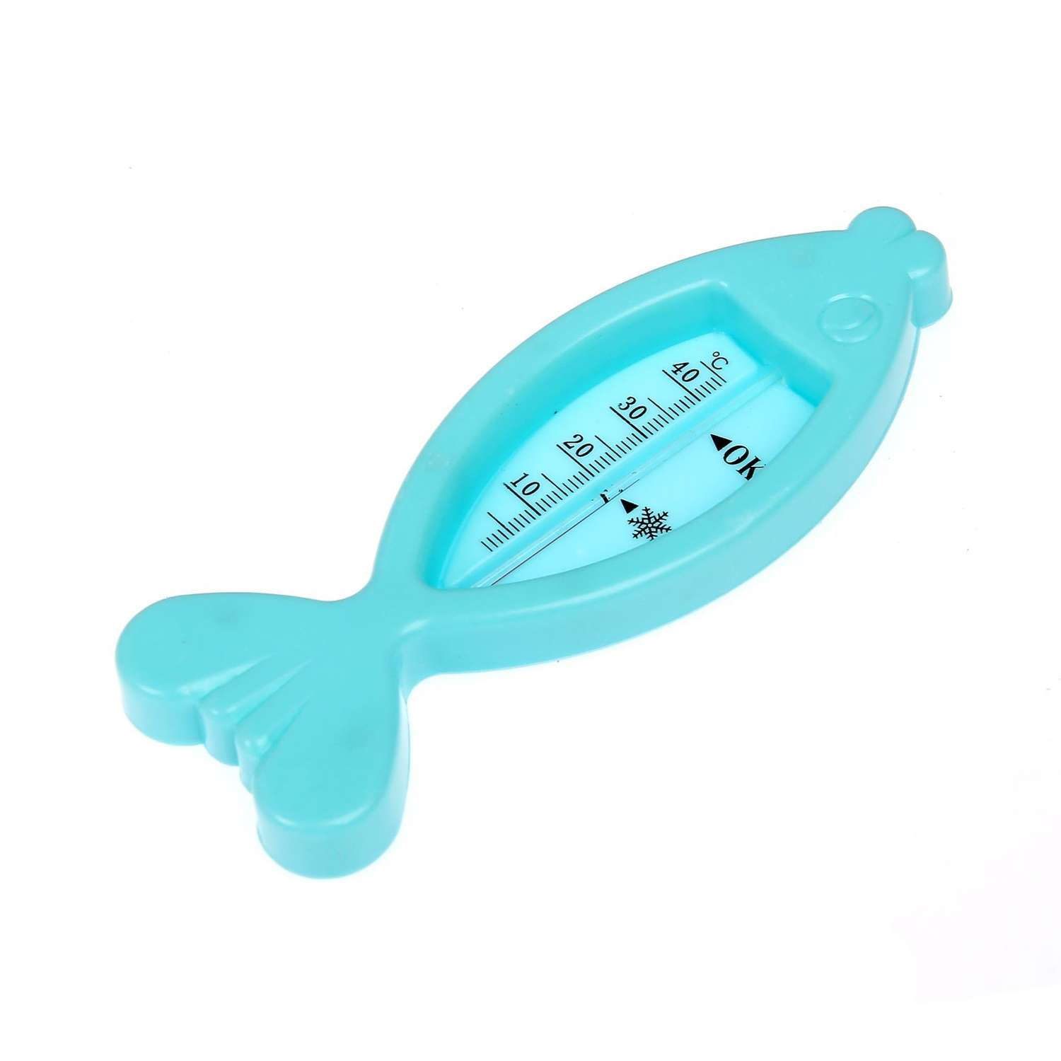 Термометр Крошка Я для ванной Рыбка цвет голубой - фото 2