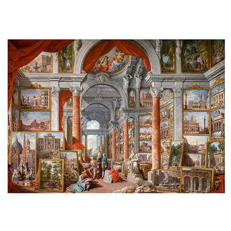 Пазл 2000 деталей ART PUZZLE Галерея с видами современного Рима 1757