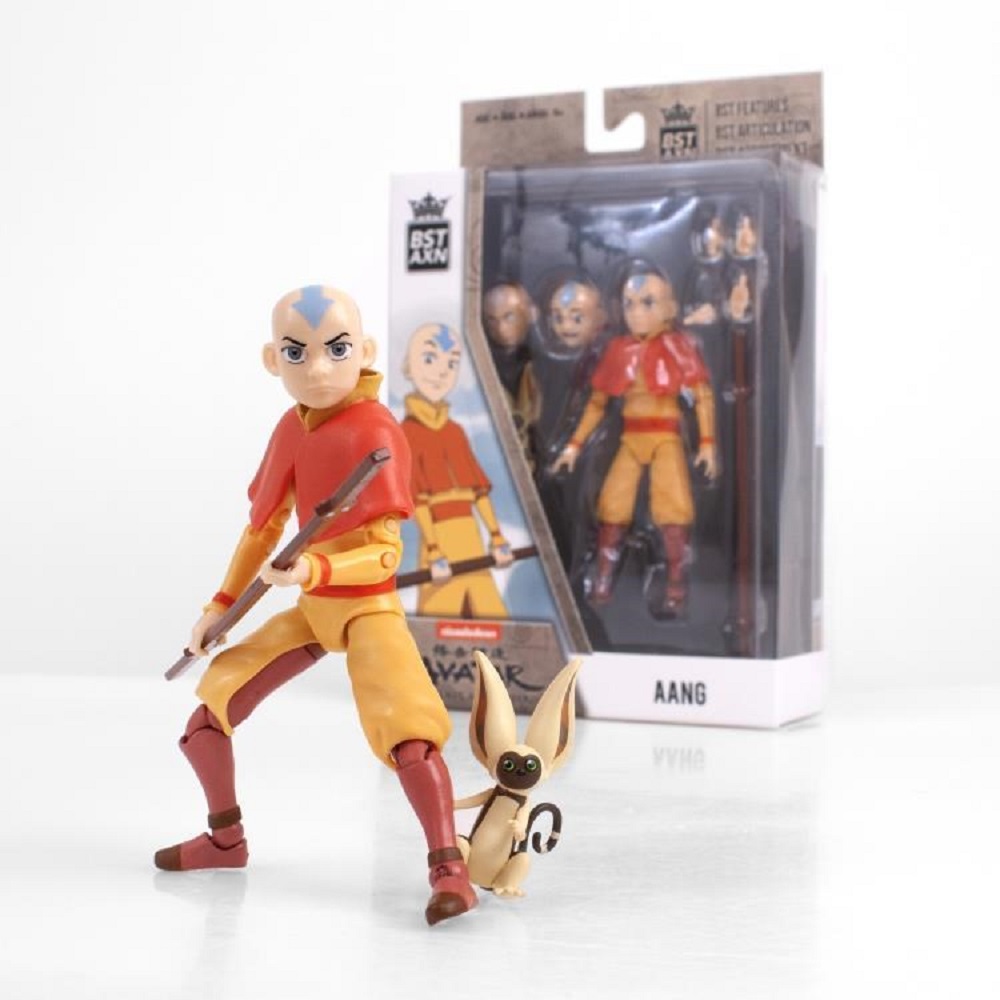 Подвижная фигурка BST AXN Аанг из Аватар: Легенда об Аанге Action Figure  AVATAR LAST AIRBENDER Aang купить по цене 1945 ₽ в интернет-магазине  Детский мир