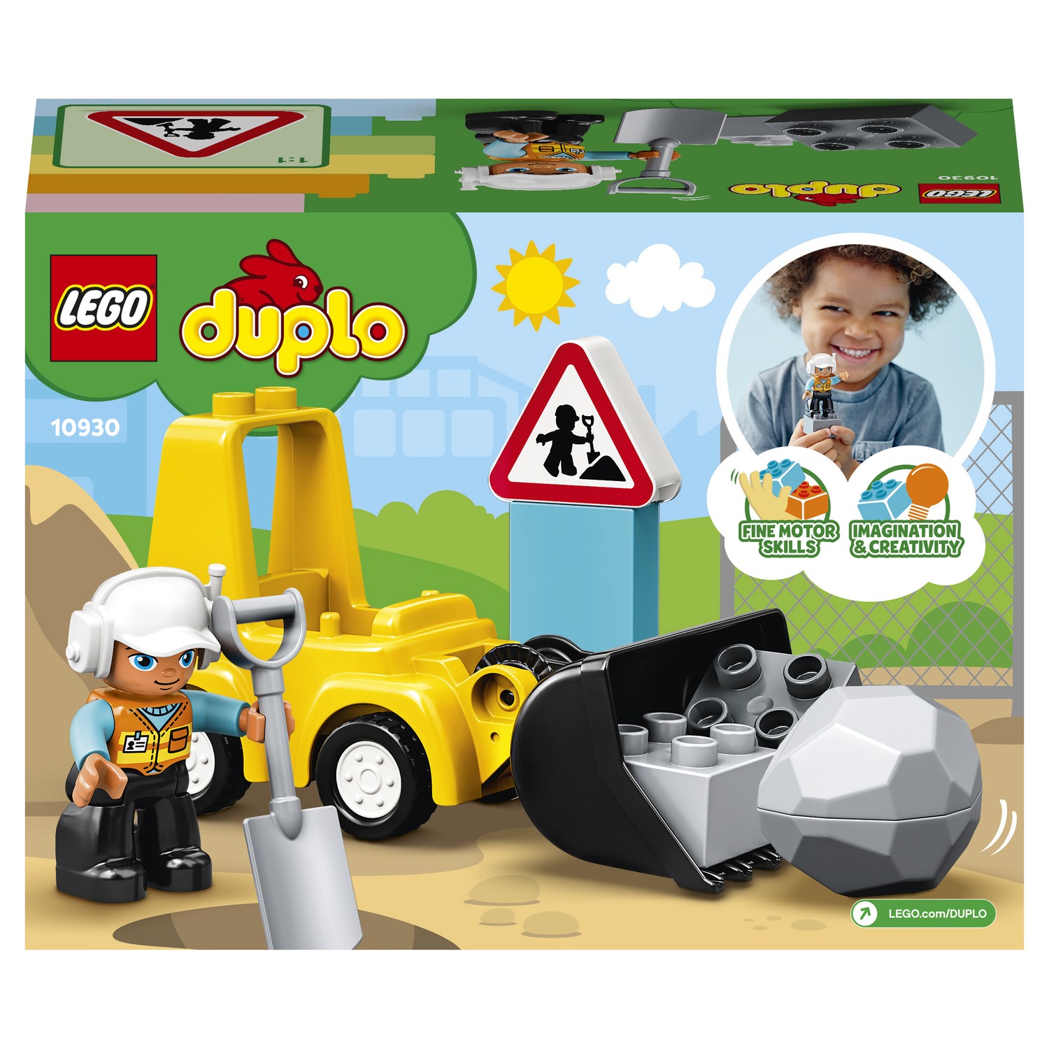 Конструктор LEGO DUPLO Бульдозер 10930 - фото 4