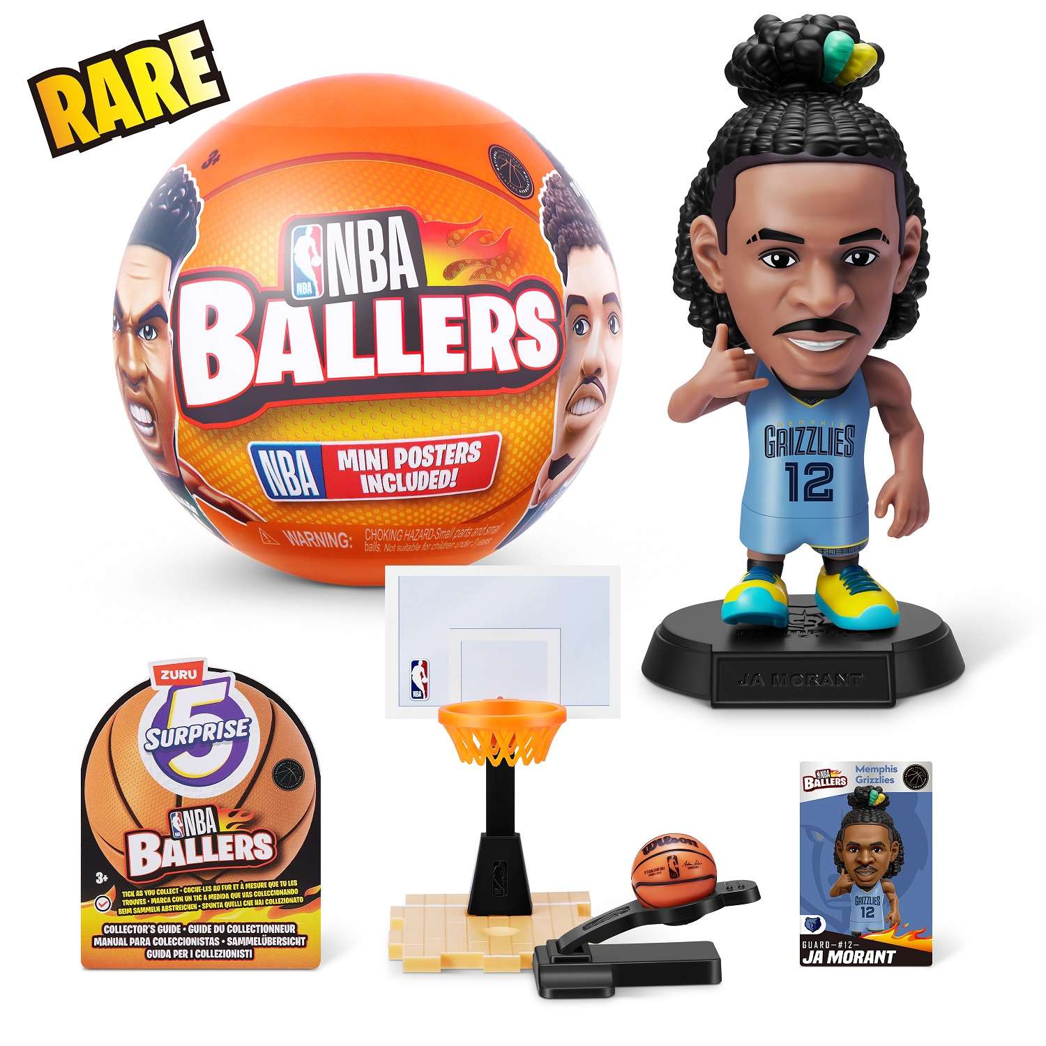 Игрушка Zuru 5 surprise NBA Ballers Шар в непрозрачной упаковке (Сюрприз) 77490GQ4-S002 - фото 26