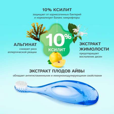 Зубная паста R.O.C.S. без фтора банан