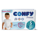 Подгузники CONFY Premium 50 шт. 5